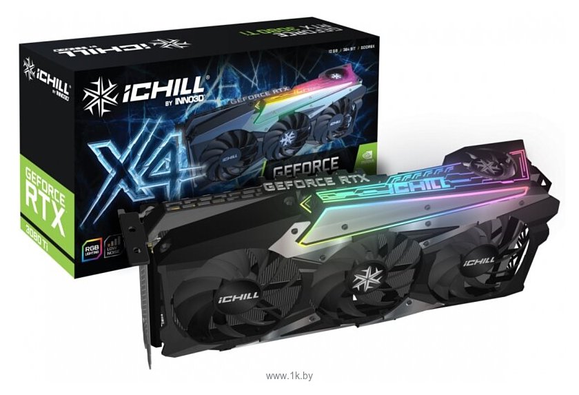 Фотографии INNO3D GeForce RTX 3080 Ti ICHILL X4 12GB (C308T4-126XX-1810VA36)