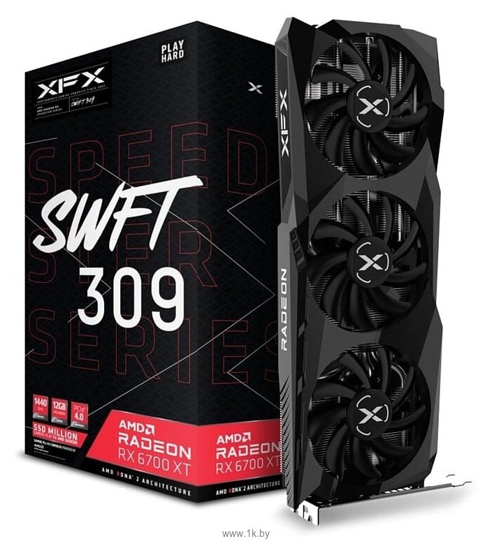 Фотографии XFX SPEEDSTER SWFT 309 AMD Radeon RX 6700 XT CORE Gaming (RX-67XTYJFDV)