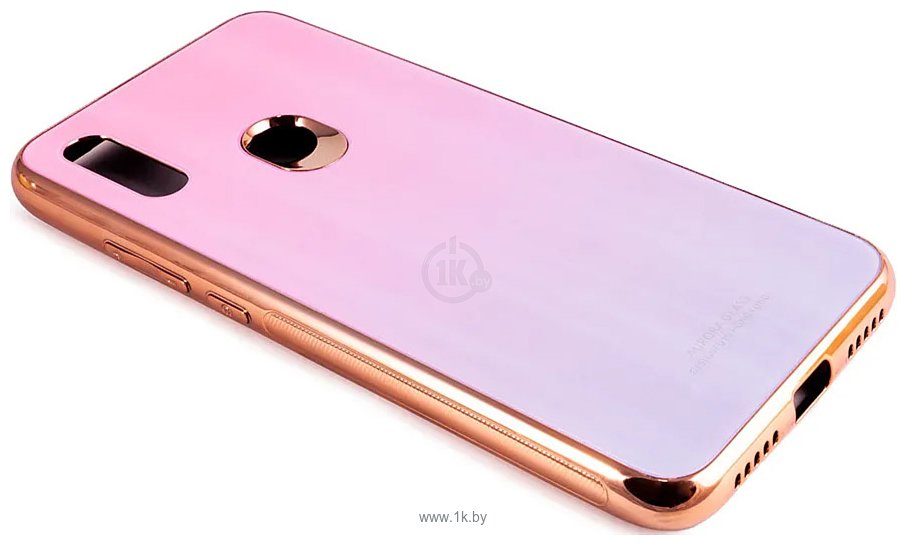 Фотографии Case Aurora для Xiaomi Redmi 7 (розово-фиолетовый)