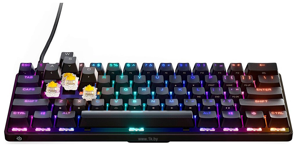 Фотографии SteelSeries Apex 9 Mini нет кириллицы