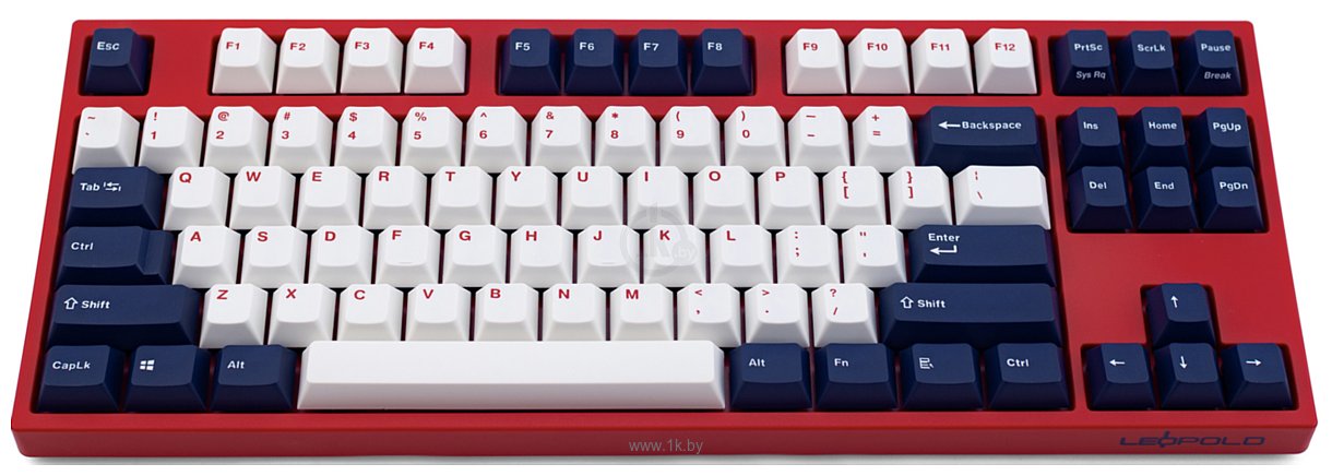 Фотографии Leopold FC750R BT White Blue Star Cherry MX Silent Red (без кириллицы)