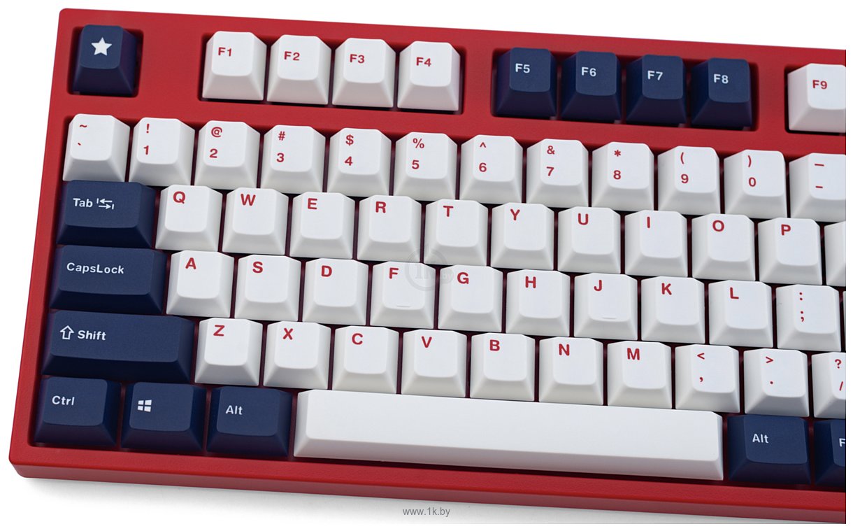 Фотографии Leopold FC750R BT White Blue Star Cherry MX Silent Red (без кириллицы)