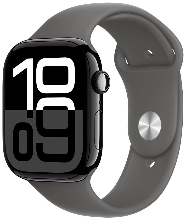 Фотографии Apple Watch Series 10 46 мм (алюминиевый корпус, спортивный силиконовый ремешок S/M)