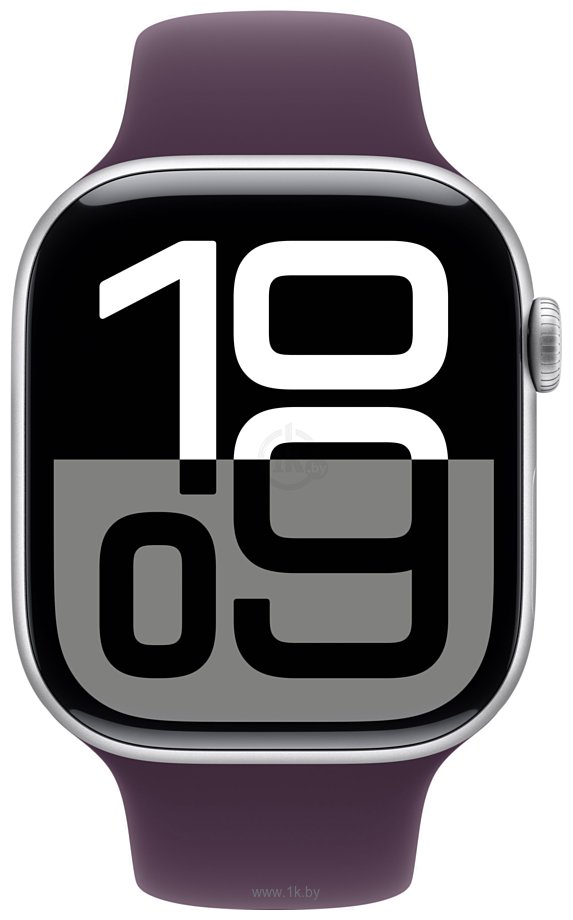 Фотографии Apple Watch Series 10 46 мм (алюминиевый корпус, спортивный силиконовый ремешок S/M)