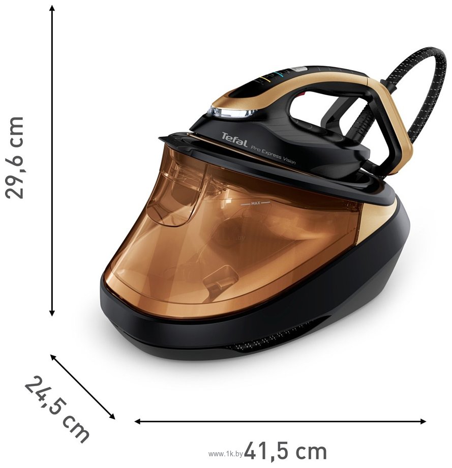 Фотографии Tefal Pro Express Vision GV9823E1 (золотой/черный)