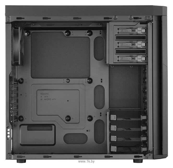 Фотографии Corsair Carbide Series 330R Blackout Black