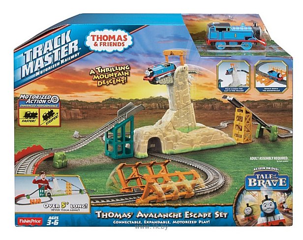 Фотографии Thomas & Friends Набор "Горная пропасть" серия TrackMaster BDP13