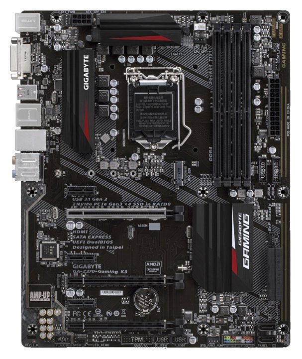 Фотографии GIGABYTE GA-Z270-Gaming K3 (rev. 1.0)