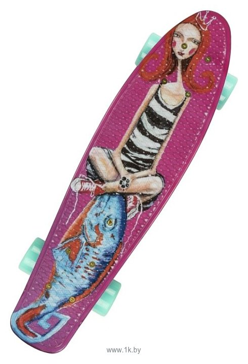 Фотографии Fish Skateboards Art Girl&Fish