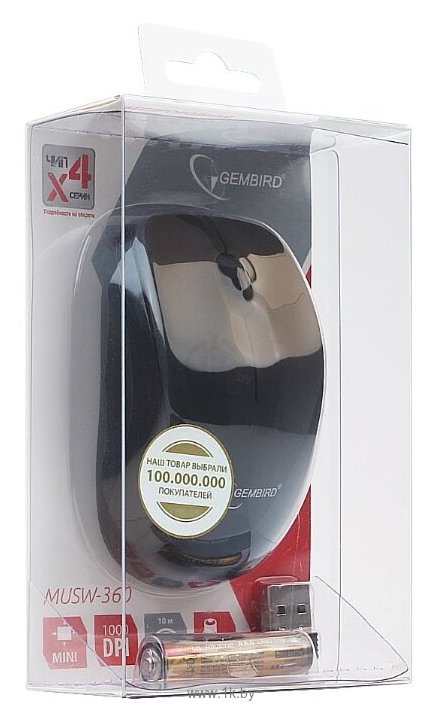 Фотографии Gembird MUSW-360 black USB