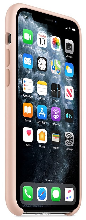 Фотографии Apple Silicone Case для iPhone 11 Pro Max (розовый песок)