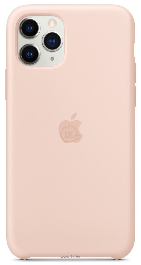 Фотографии Apple Silicone Case для iPhone 11 Pro Max (розовый песок)