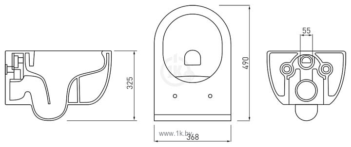 Фотографии Berges Wasserhaus Ego Rimless + Toma Slim + Novum525 + L3 047213