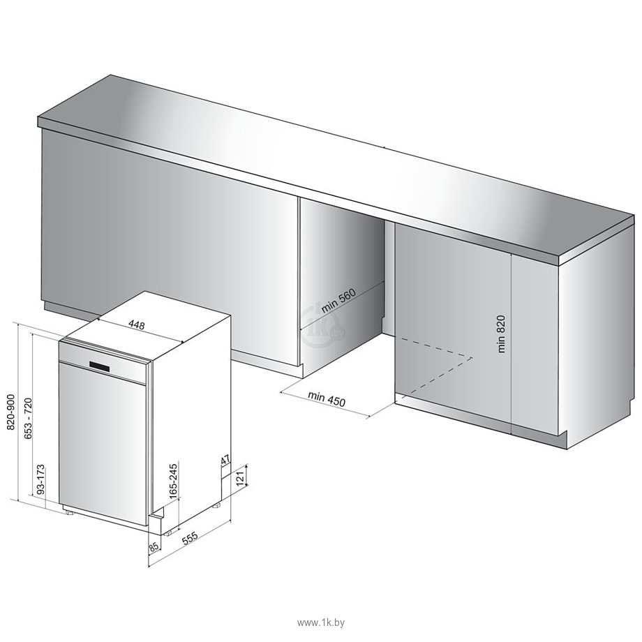 Фотографии Whirlpool WSBC 3M17 X