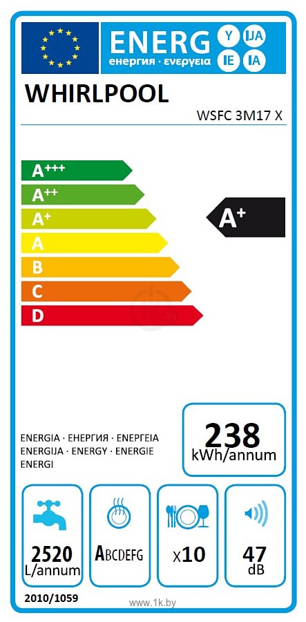 Фотографии Whirlpool WSBC 3M17 X