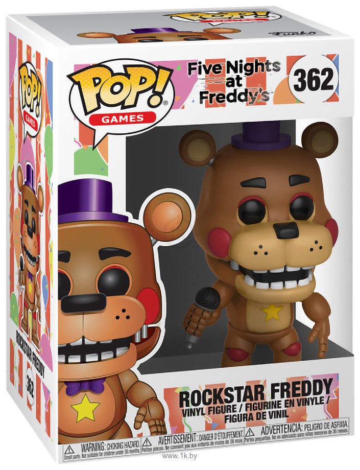 Фотографии Funko Games FNAF Pizza Rockstar Freddy 32052