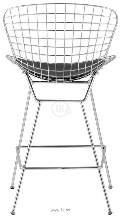 Фотографии Stool Group Bertoia BTY-24L-P6 CH/BL (хромированный с черной подушкой)