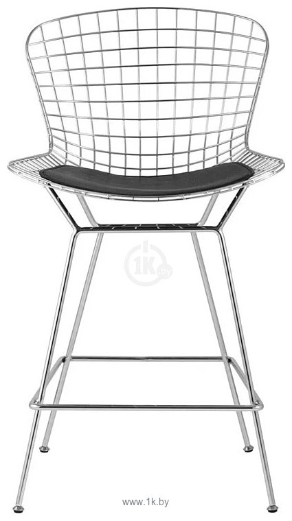 Фотографии Stool Group Bertoia BTY-24L-P6 CH/BL (хромированный с черной подушкой)