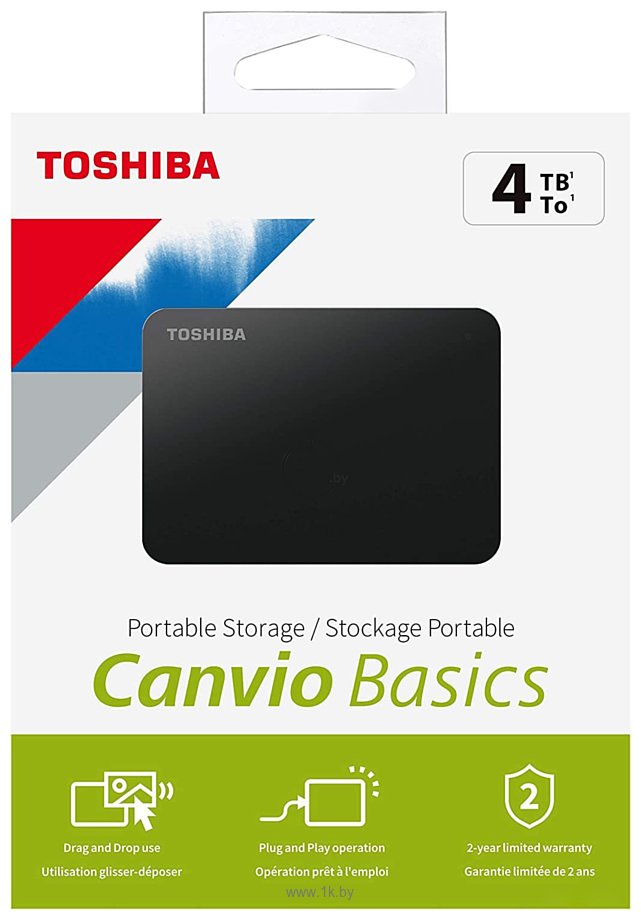 Фотографии Toshiba Canvio Basics 4TB HDTB440EK3AA