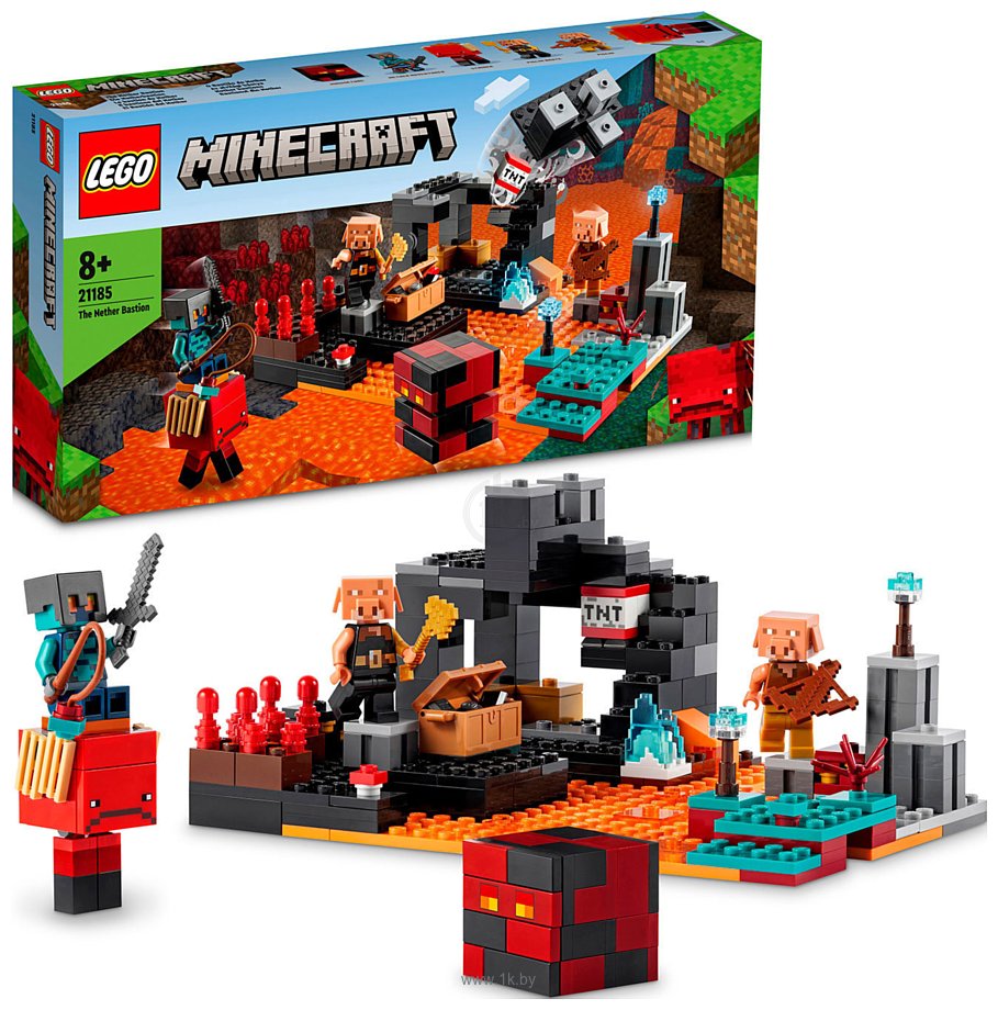 Фотографии LEGO Minecraft 21185 Бастион Нижнего мира