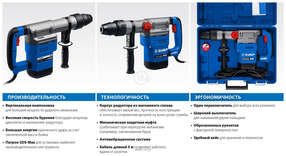 Фотографии Зубр Профессионал ЗПМ-45-1350 ЭВ