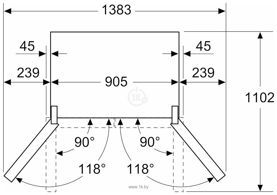 Фотографии Bosch KFN96AXEA