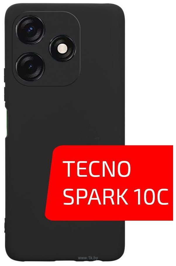 Фотографии Akami Matt TPU для TECNO Spark 10C (черный)
