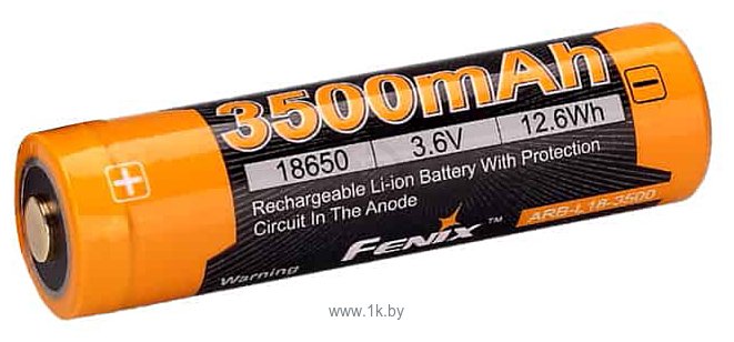 Фотографии Fenix Light 18650 Li-Ion 3500 mAh (ARB-L18-3500)