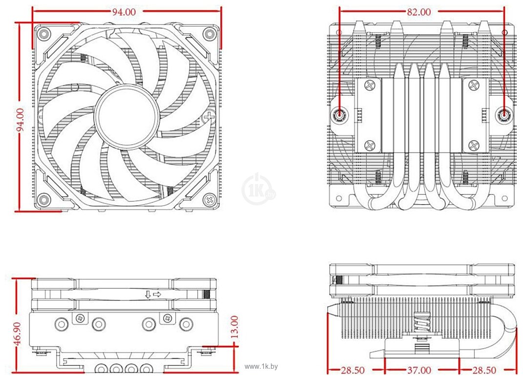 Фотографии ID-COOLING IS-40-XT Black