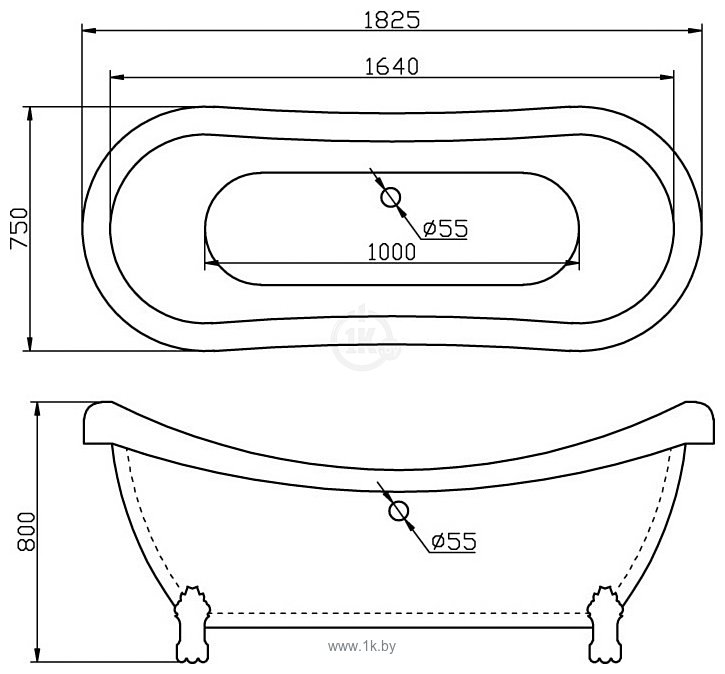 Фотографии BelBagno BB05 182.5x75