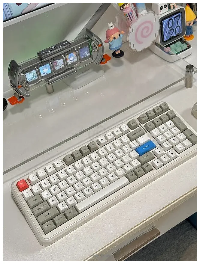 Фотографии MCHOSE K99 V2 Retro White Icy Creamsicle