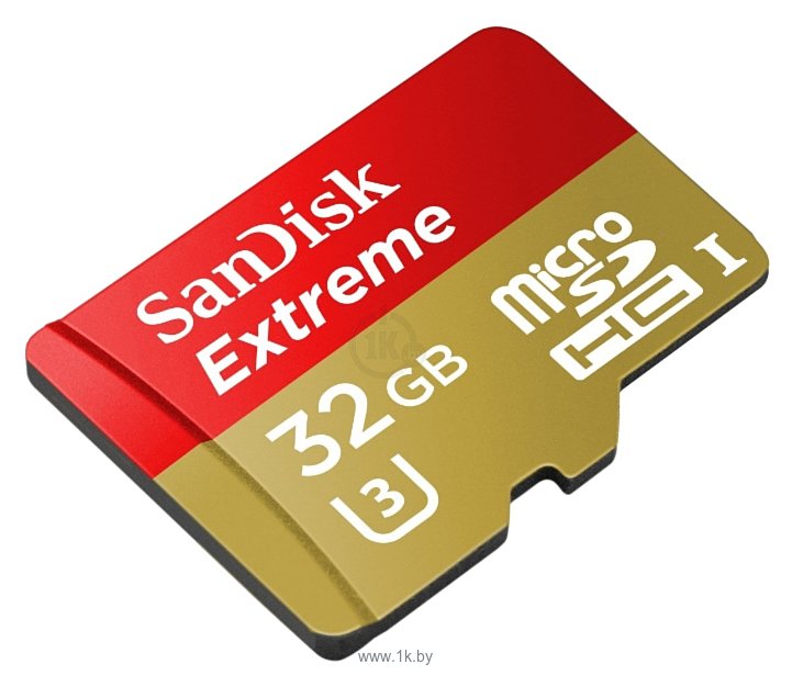 Фотографии Sandisk Extreme microSDHC Class 10 UHS Class 3 90MB/s 32GB