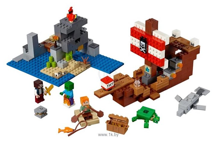 Фотографии LEGO Minecraft 21152 Приключения на пиратском корабле