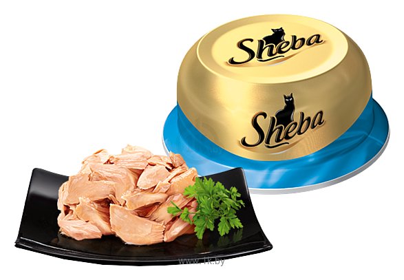 Фотографии Sheba Classic сочный тунец в нежном соусе (0.08 кг) 6 шт.