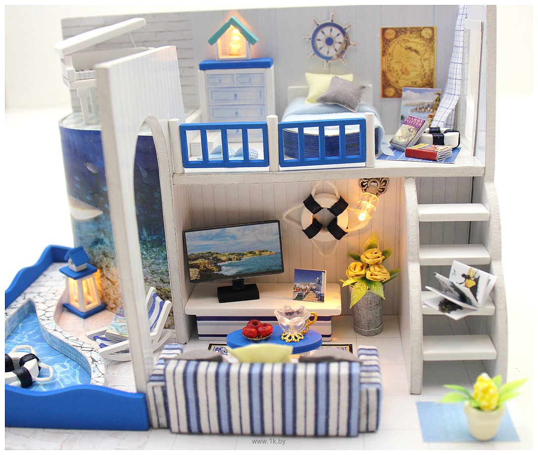 Фотографии Hobby Day DIY Mini House Морской бриз (M040)