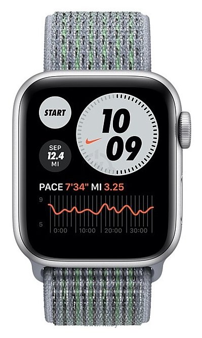 Фотографии Apple Watch SE GPS 40mm Aluminum Case with Nike Sport Loop