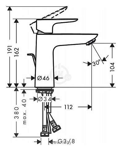 Фотографии hansgrohe Talis E 71710700