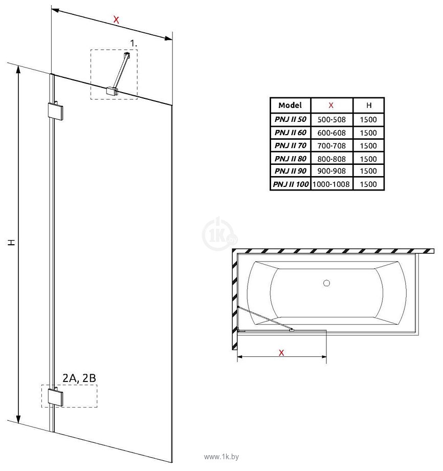 Фотографии Radaway Essenza Pro PNJ 50