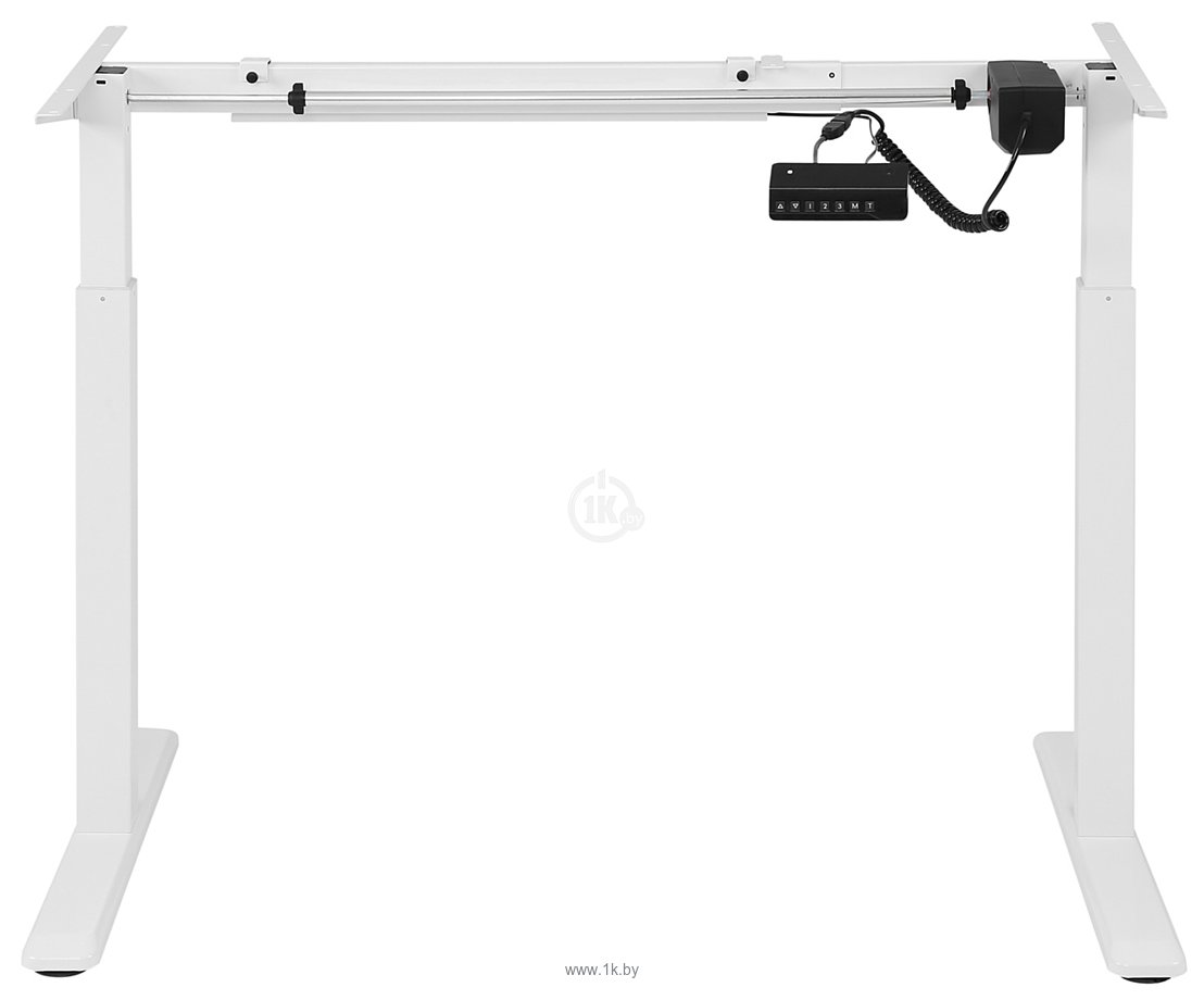 Фотографии ErgoSmart Electric Desk Compact 1360x800x36 мм (альпийский белый/белый)