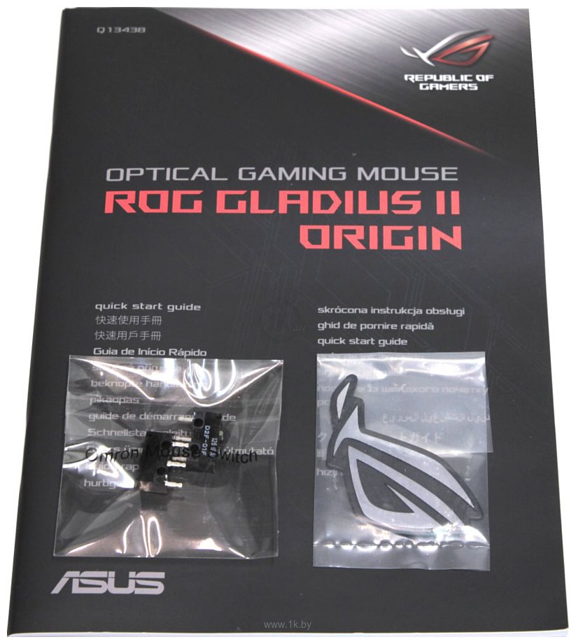 Фотографии ASUS ROG Gladius II Origin PNK LTD