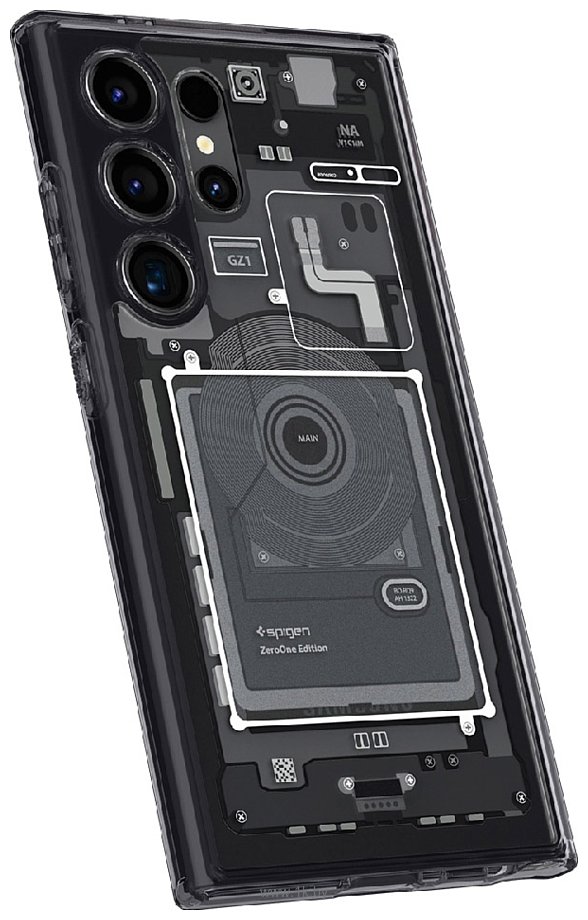 Фотографии Spigen Ultra Hybrid Zero One для Galaxy S24 Ultra ACS07293 (разноцветный)