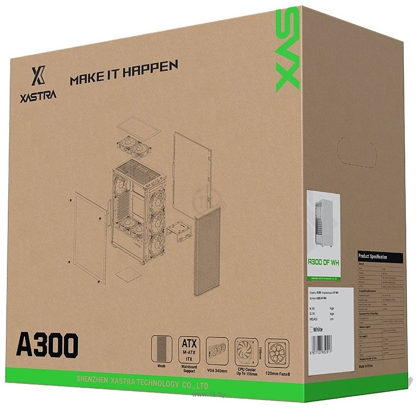 Фотографии XASTRA A300 0F (белый)