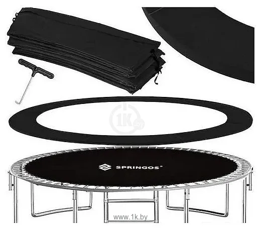 Фотографии Springos 10ft 312 см (с внешней сеткой и лестницей)