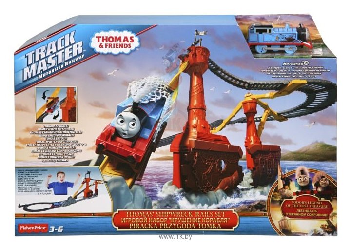 Фотографии Thomas & Friends Набор "Затонувший корабль" серия TrackMaster CDW87