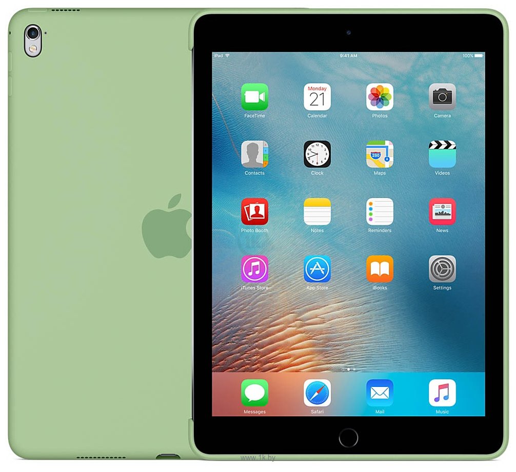 Фотографии Apple Silicone Case for iPad Pro 9.7 (Mint) (MMG42AM/A)