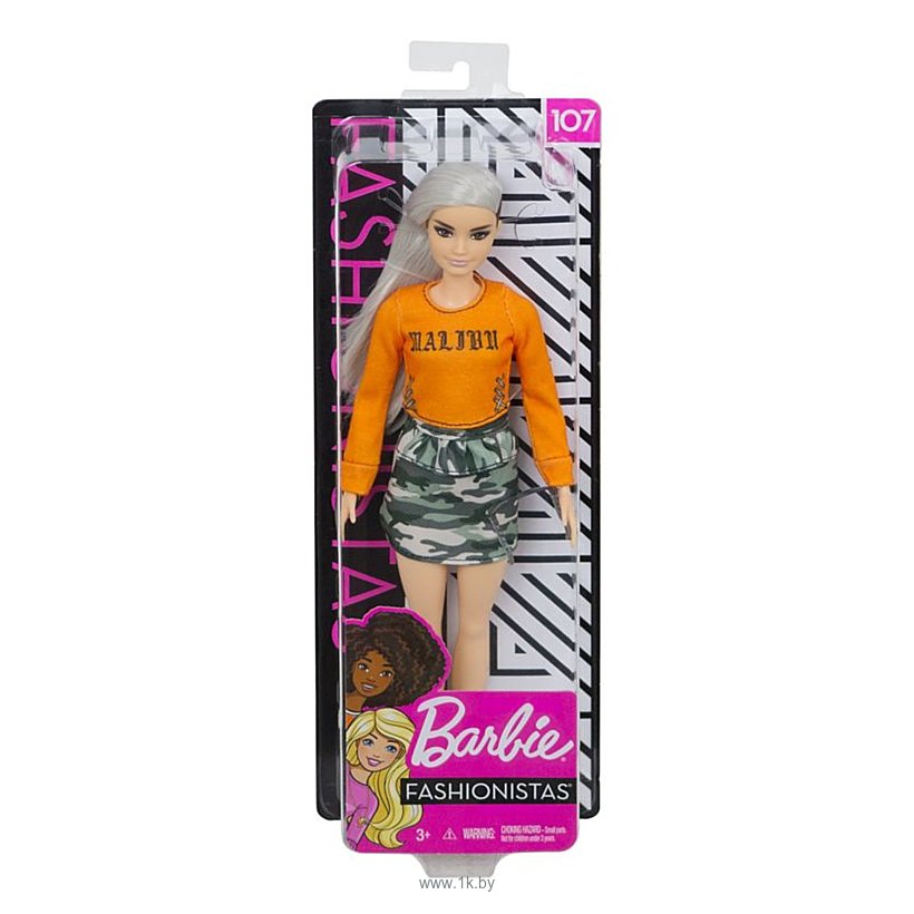 Фотографии Barbie Fashionistas Doll - Original with Pink Hair FXL47
