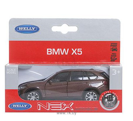 Фотографии Welly BMW X5 43691 (красный)