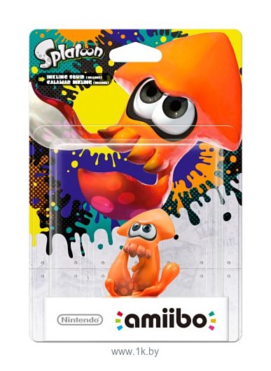 Фотографии Nintendo amiibo Инклинг-кальмар (оранжевый)