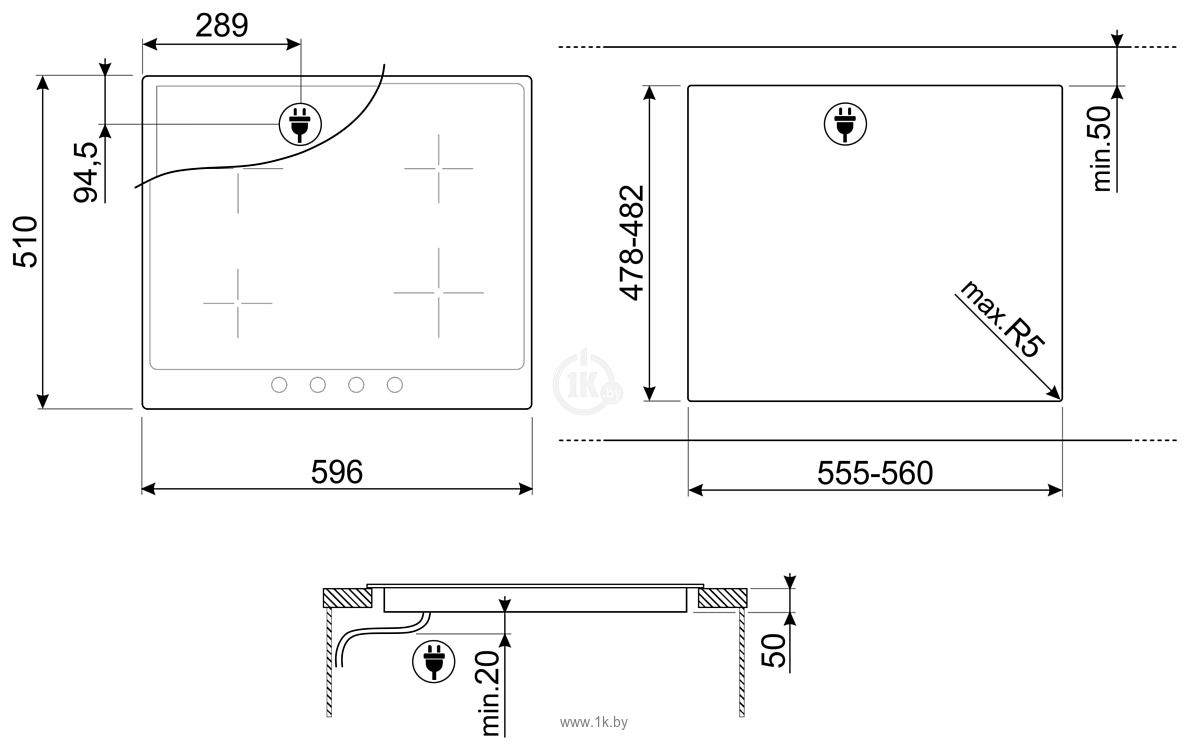 Фотографии Smeg SI364FXM