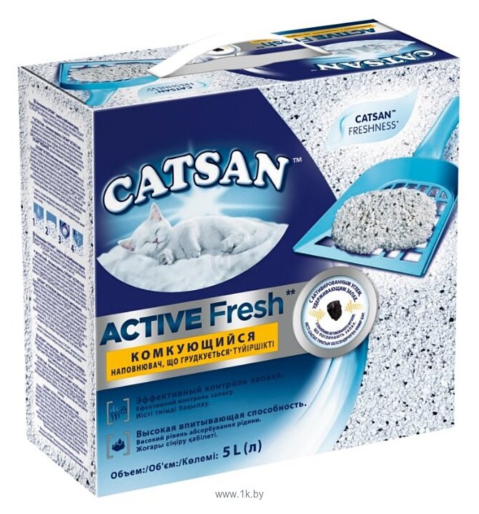 Фотографии Catsan Active Fresh, 5л